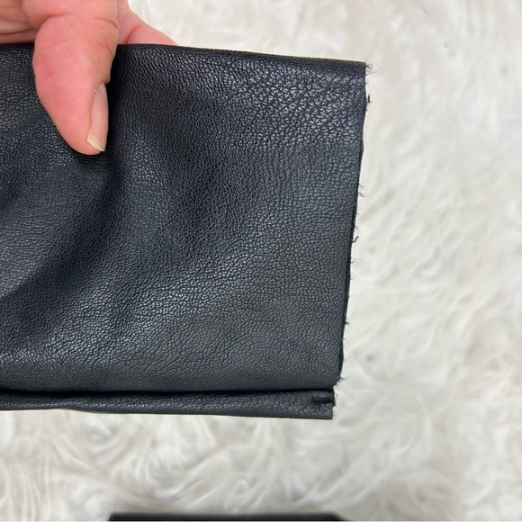 Commando Perfect Control Faux leather black leggings size: L - Picture 5 of 10